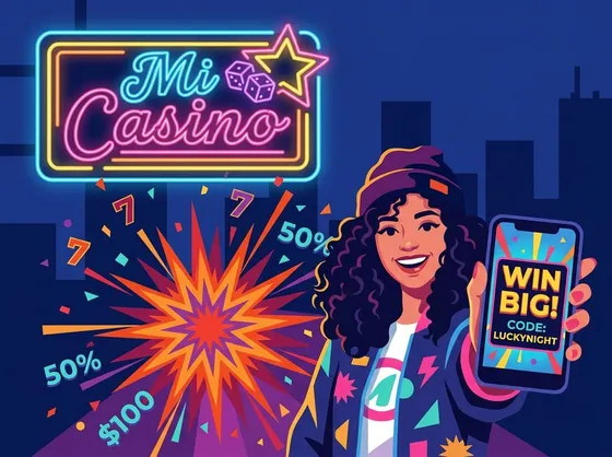 Ingresa tu código promocional en Mi Casino